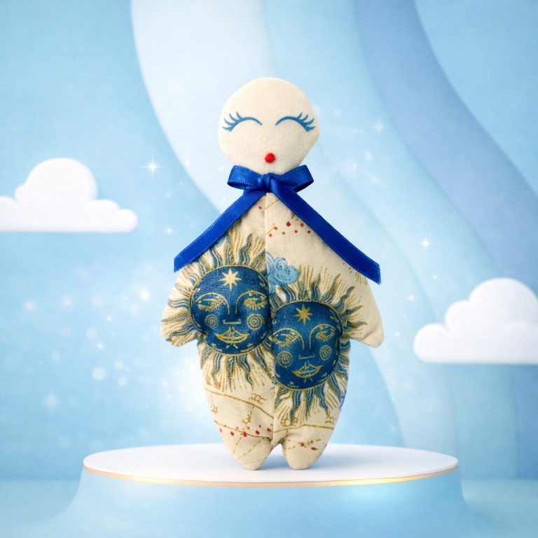 La poupéemoi est sur un socle de présentation avec différentes acouleurs qui rappellent l'univers manga la poupéemoi sert a reparer l'enfant blessé qui vit encore en chacun de nous